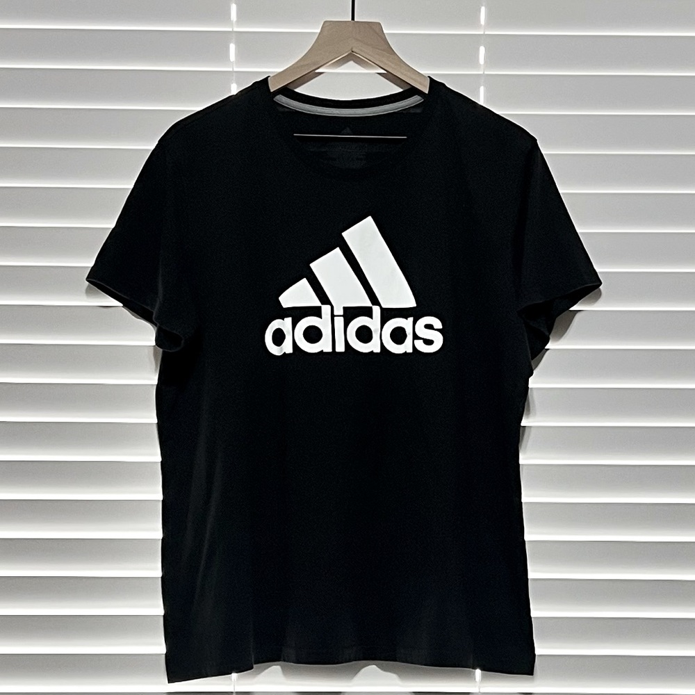 Adidas Women’s Black Tee Size-2X The Go To Performance Tee